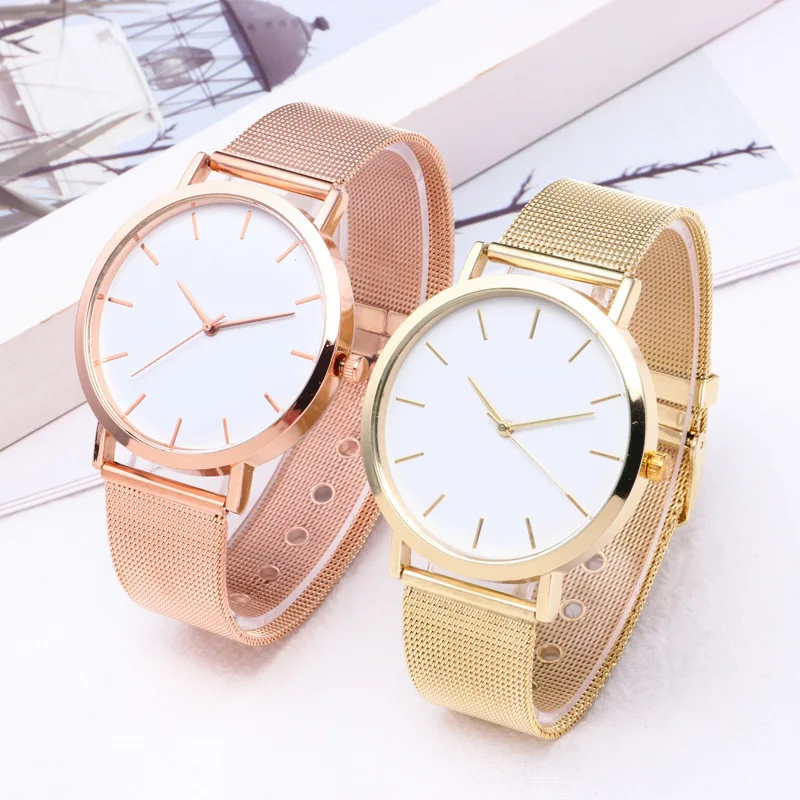 Top Trends: Fashion Women Watches Luxury Rose Gold Watch Ladies Quartz Wrist Watch Bracelet Set Reloj Mujer Relogio Feminino Zegarek Damsk Shoppable Styles