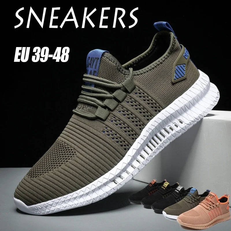 Top Trends: 2022 New Shoes Men Sneakers Spring Summer Casual Shoes Breathable Mesh Running Shoes Man Fashion Comfortable Walking Footwear Shoppable Styles - Image 4