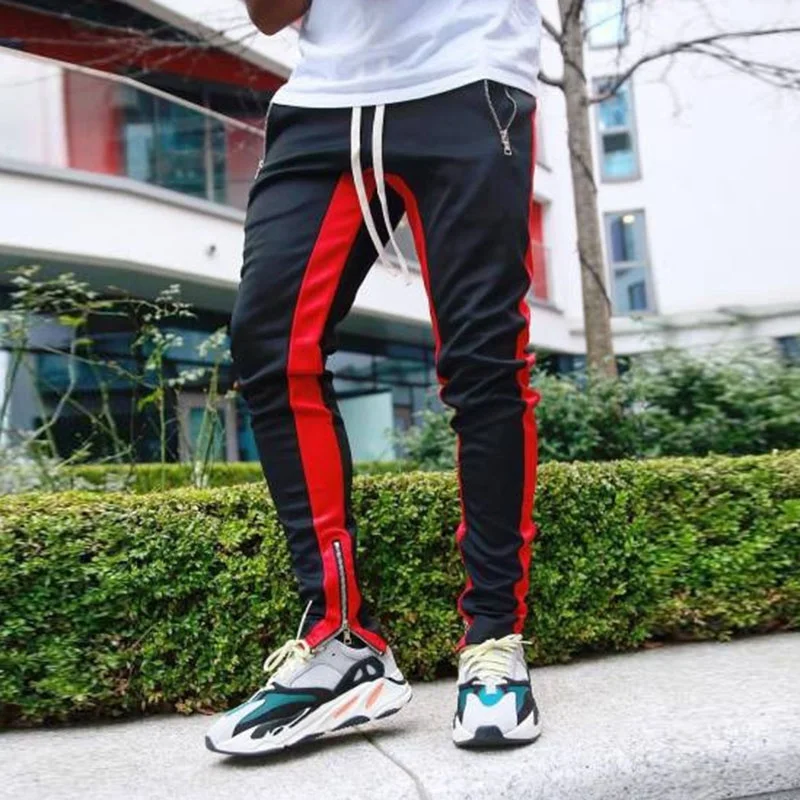 Top Trends: Mens Joggers Casual Pants Fitness Male Sportswear Tracksuit Bottoms Skinny Sweatpants Trousers Black Gyms Jogger Track Pants Shoppable Styles - Image 3