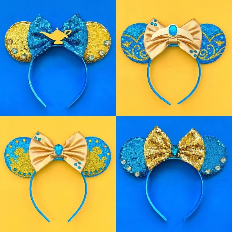 Top Trends: Disney Frozen Hair Accessories Women Elsa Princess Anna Snowflake Ears Headbands Girl Crown Bow Sequins Olaf Hair Band Kids Gift Shoppable Styles - Image 6