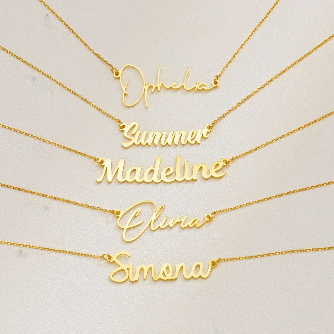 Top Trends: Custom Name Necklace For Women Personalised Cursive Letter Pendant Stainless Steel Jewelry Men Chain Choker Collar New 2023 Shoppable Styles