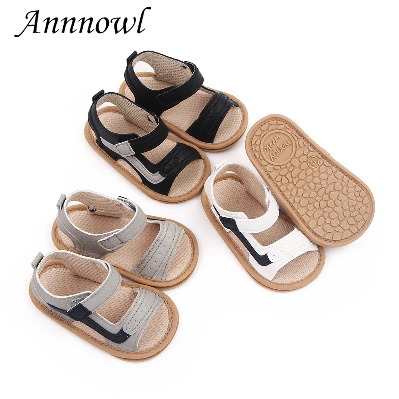 Top Trends: Brand New Baby Boy Sandales Toddler Girl Summer Shoes Infant Bebes Sandal Rubber Bottom Sandalen Newborn Footwear For 1 Year Old Shoppable Styles