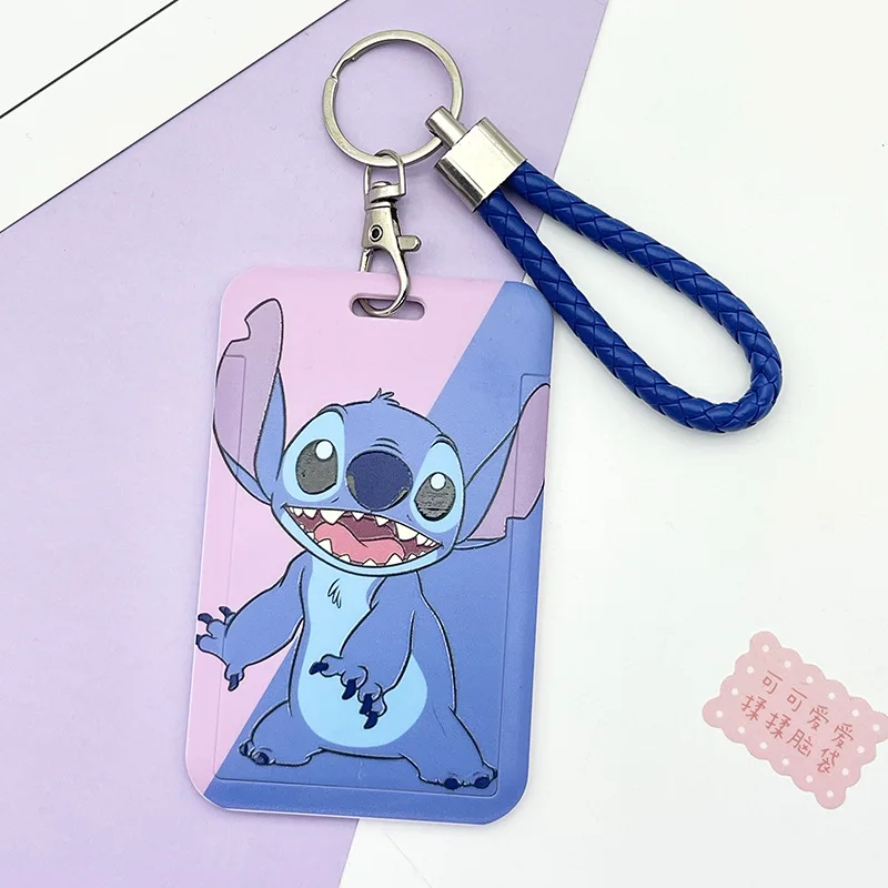 Top Trends: Disney Lilo & Stitch Student Card Sleeve Creative Creative Bus Subway Access Card Storage Protective Cover Cartoon Peripheral Shoppable Styles