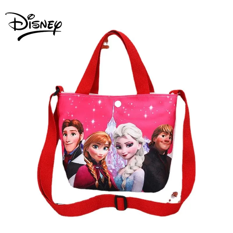 Top Trends: Disney Handbag For Boy Girl Kids Shoulder Bag Cartoon Mickey Mouse Canvas Bag Travel Cute Leisure Aisha Princess Frozen Shoppable Styles