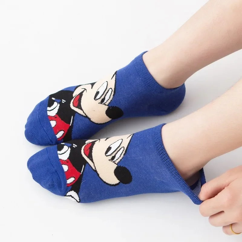 Top Trends: Disney Waumi Mouse Short Women's Socks Anime Donald Summer Sports Cotton Girl Women's Boat Socks Low Ankle Women's Socks Shoppable Styles - Image 3