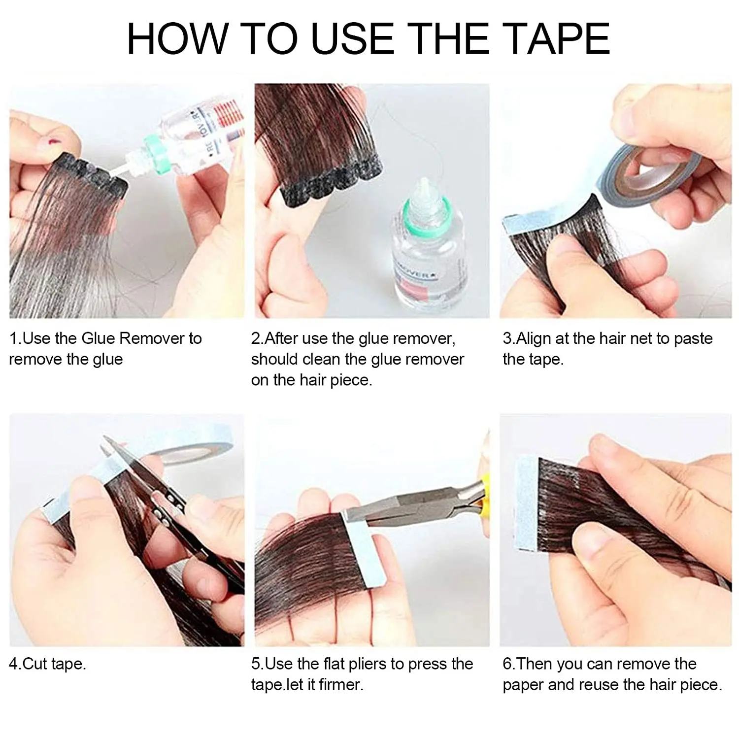 Top Trends: Double Sided Hair Tape Strong Adhesive Lace Front Wig Tapes Waterproof Hair Extension Tape Long Lasting For Toupee Frontal Shoppable Styles - Image 6