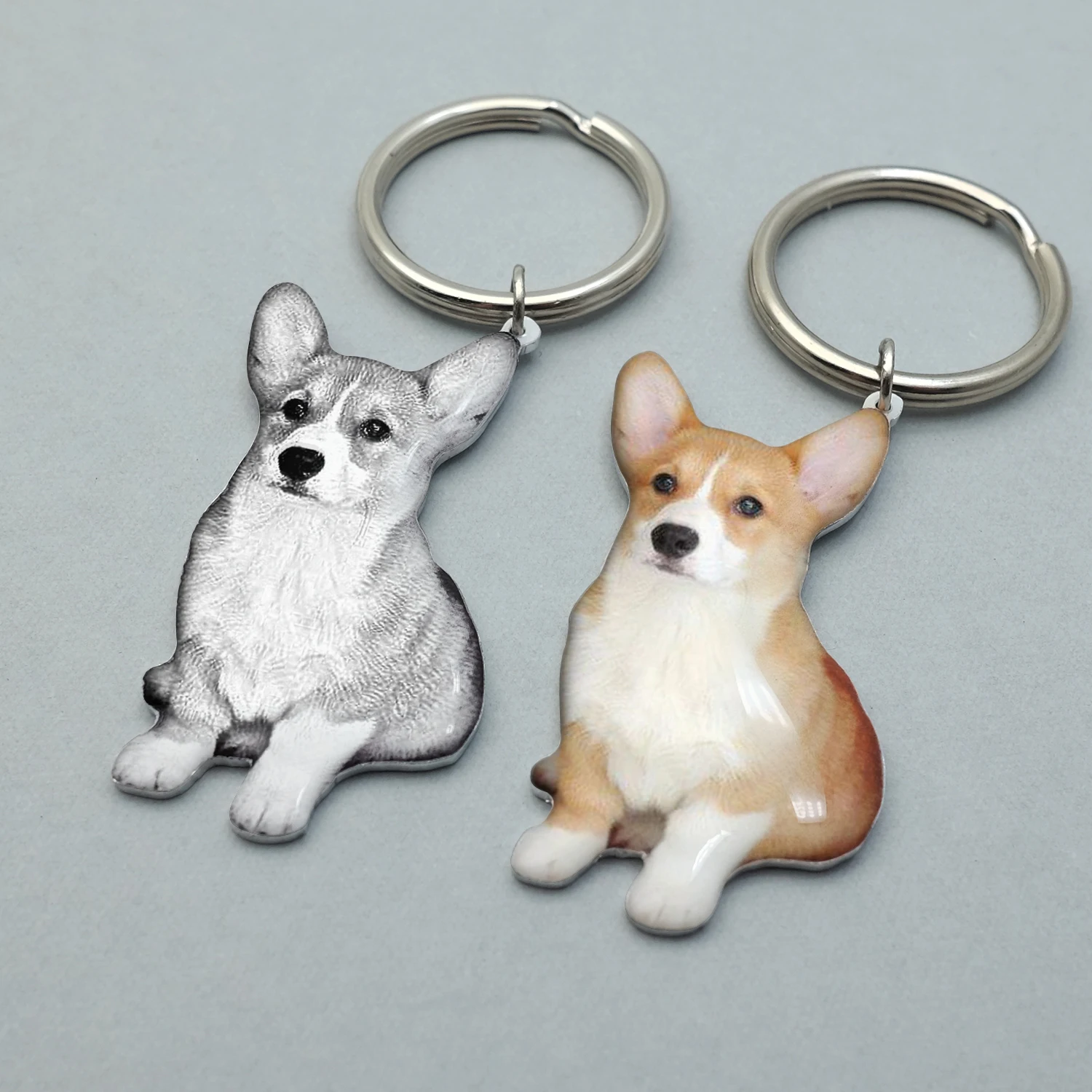 Top Trends: Personalized Pet Photo Keychain Custom Dog Picture Keyring Cat Pet Memorial Keychain Customize Picture Keyring Christmas Gift Shoppable Styles