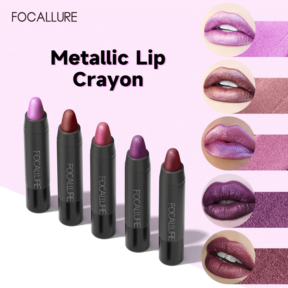 Top Trends: FOCALLURE 31 Colors Matte Lipstick Pencil High Crayons Gloss Long-lasting Waterproof Lip Balm Pen Lips Makeup Women Cosmetics Shoppable Styles