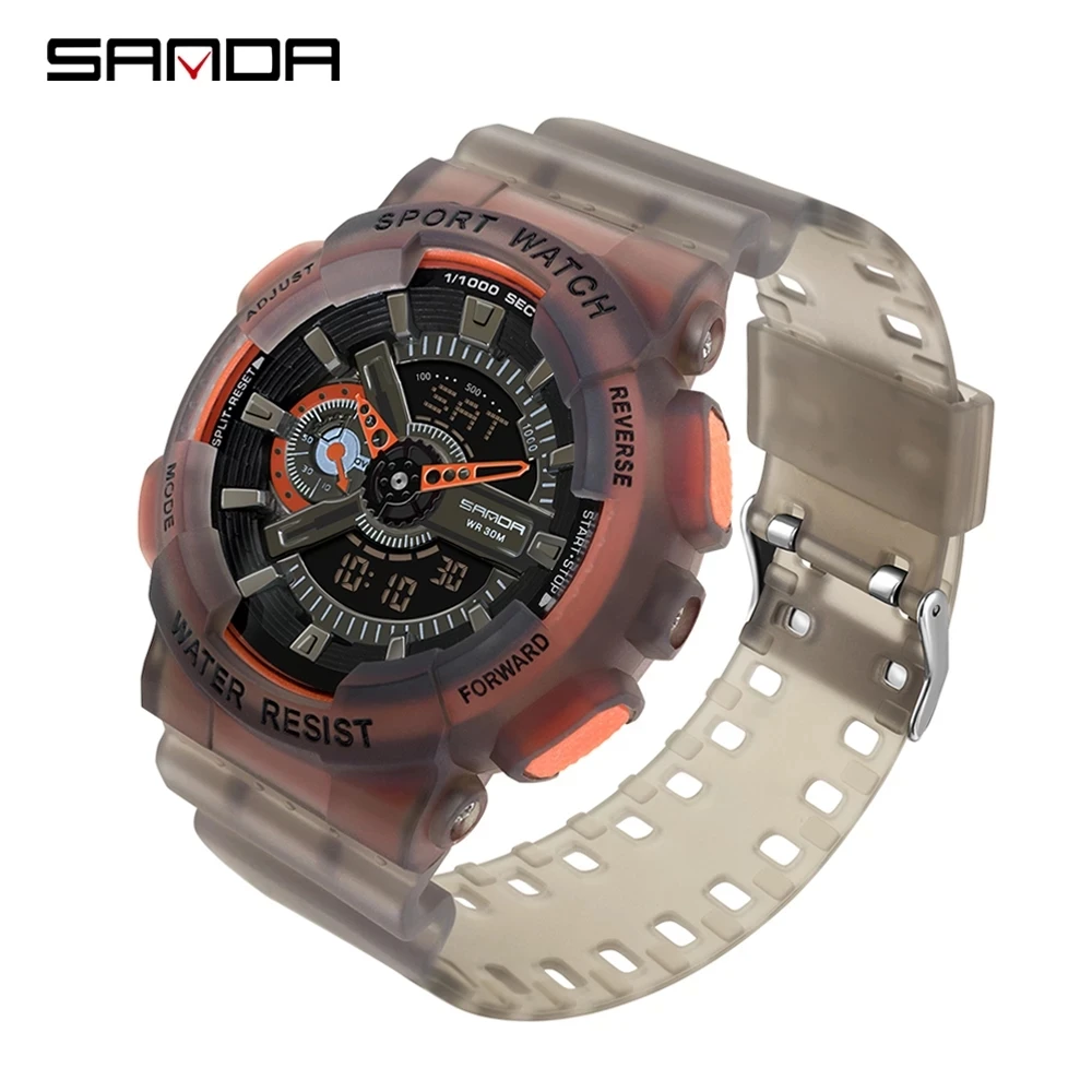 Top Trends: SNADA Brand Men's Watch Top Quality LED Digital Luxury Shock Watches Relogio Masculino Male Wristwatches All Functions Works Shoppable Styles