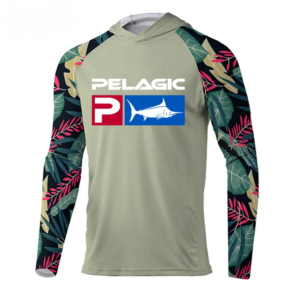 Top Trends: New Fishing Hoodie Pelagic Men Clothes Summer Breathable Long Sleeve Fishing Shirt Sun Protection Camouflage Fishing Shirts Tops Shoppable Styles