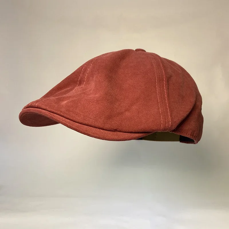 Top Trends: 2023 New Wearing Style Men Hats Berets British Western Style Ivy Cap Classic Woman Vintage Cotton And Linen Beret Shoppable Styles - Image 2