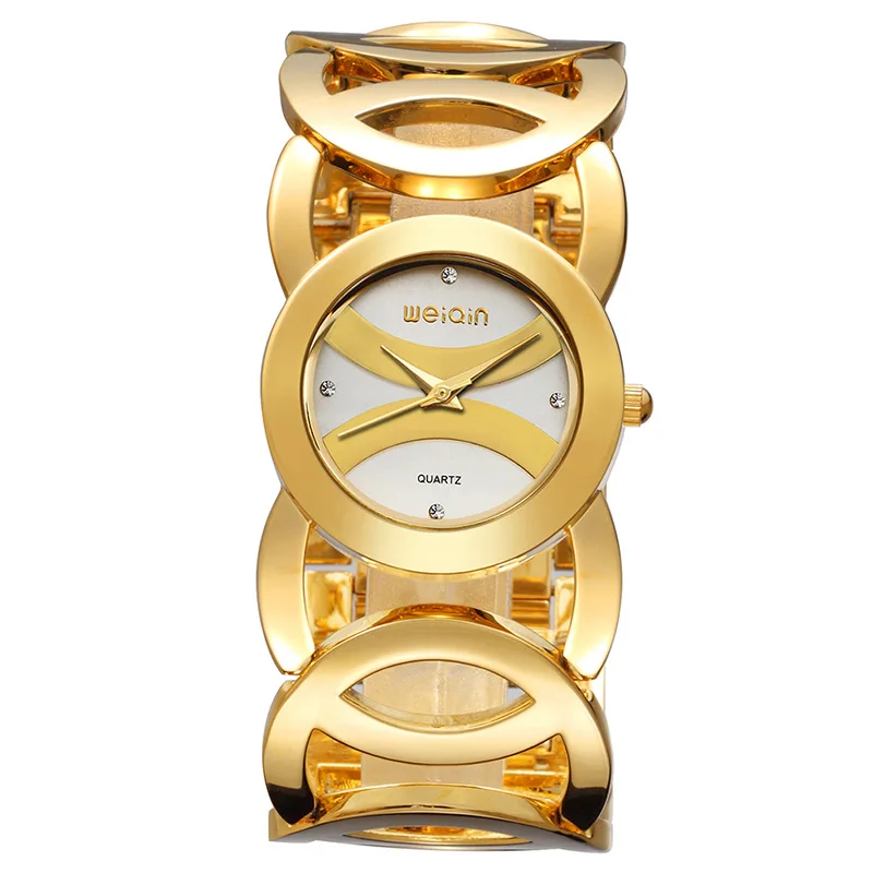 Top Trends: SKONE Brand Explosive No Word Scale Fashion Hollow Bracelet Watch Special Fashionable Women's Quartz Watch Set With Diamondwatch Shoppable Styles