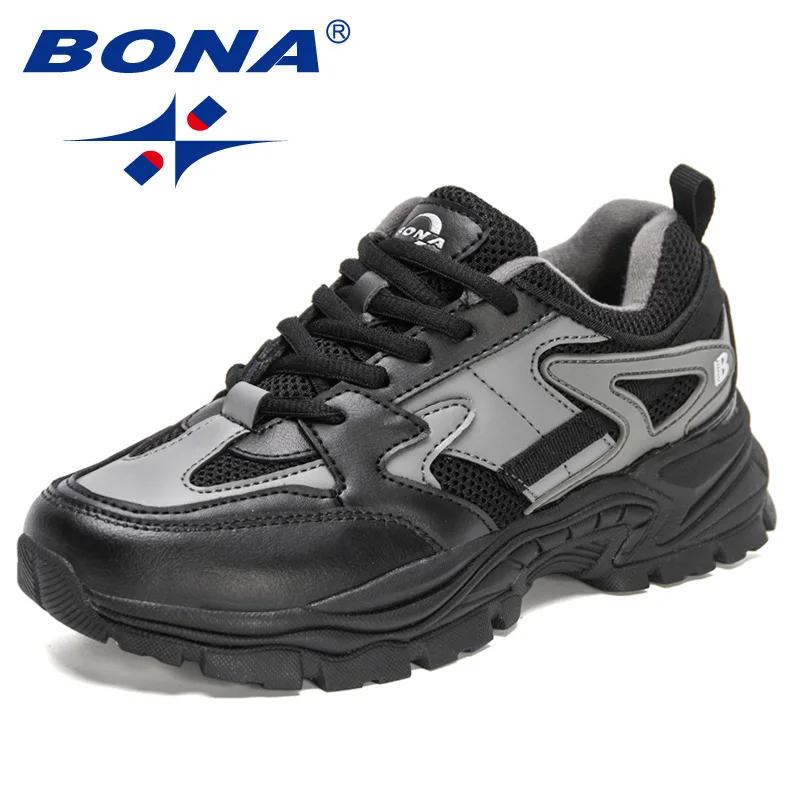 Top Trends: BONA 2022 New Designers Running Shoes Men Lightweight Trainers Outdoor Sports Shoes Man Athletic Fitness Walking Jogging Sneaker Shoppable Styles