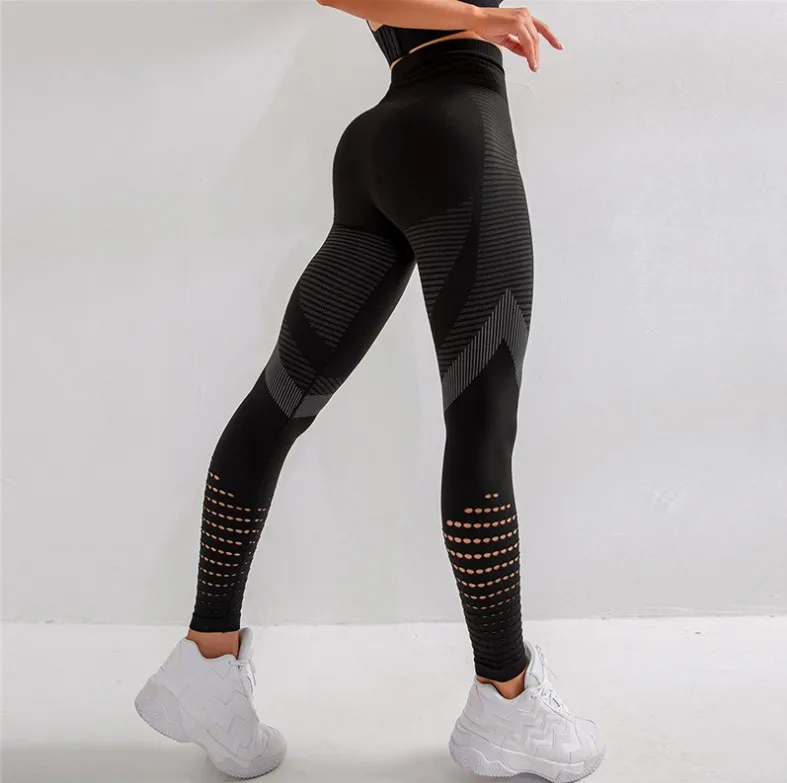 Top Trends: Seamless Leggings Women Femme Sexy Gym Leggings High Waist Tights Fitness Pantalones Black Pants Workout Sport Leggins Push Up Shoppable Styles