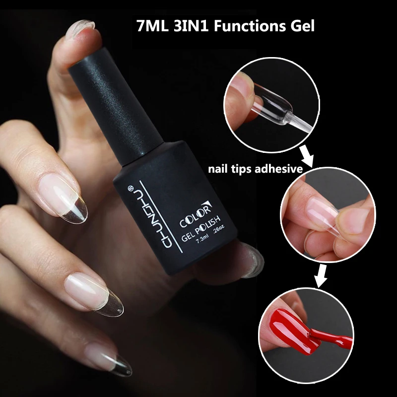 Top Trends: 7ml Nail Glue Gel For Falses Tips Nail Art Decoration Adhesive Tool False French Tips Glue Gel Fast Extension Sticking For Nails Shoppable Styles