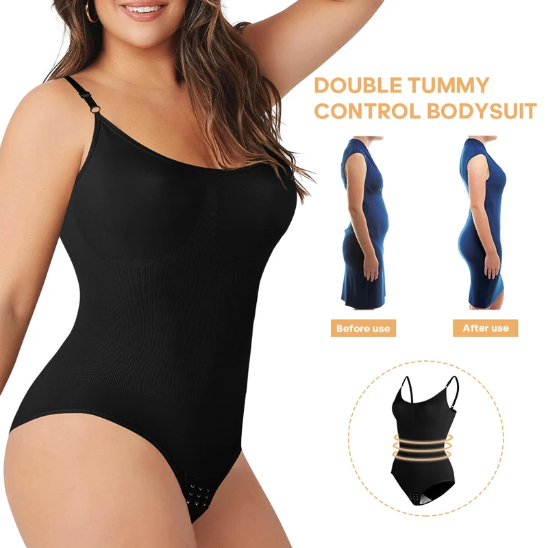 Top Trends: Burvogue Women Sexy Seamless Body Shaper Butt Lifter Tummy Control Bodysuits Push Up Shapewear Slimming Underwear Waist Trainer Shoppable Styles