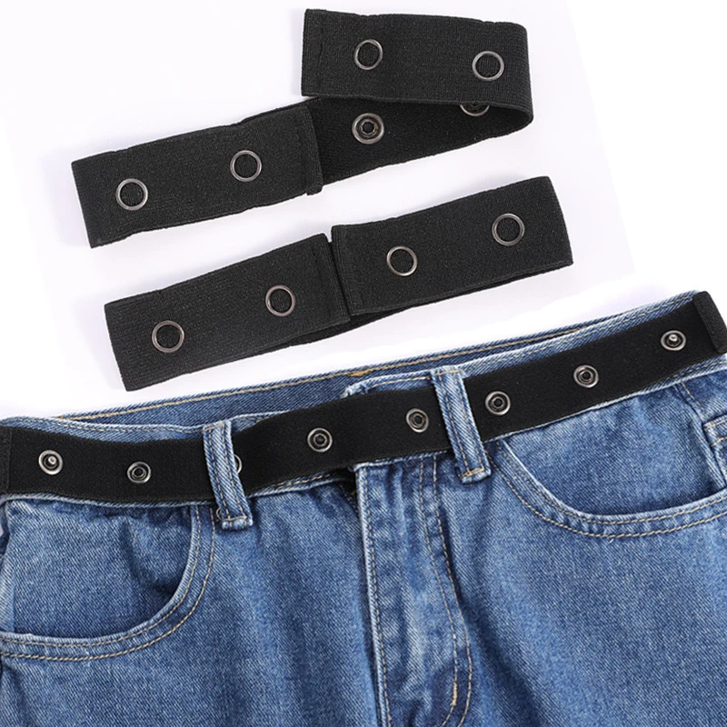 Top Trends: Belts For Women Buckle-free Elastic Invisible For Jeans Belt Without Buckle Easy Belts Men Stretch No Hassle Belt DropShipping Shoppable Styles