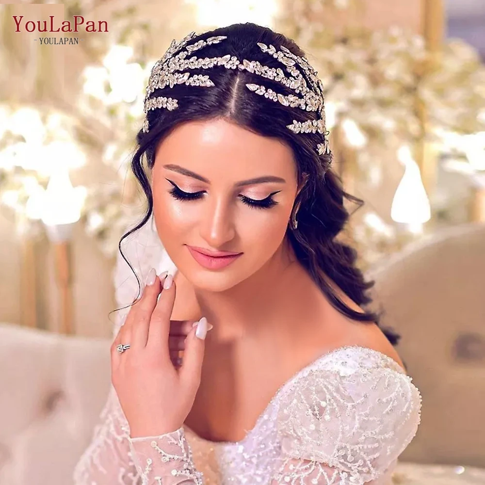 Top Trends: YouLaPan HP425 Crystal Bridal Headband Princess Tiara Wedding Hair Accessories Bride Headpiece Hair Ornaments Woman Headdress Shoppable Styles - Image 2