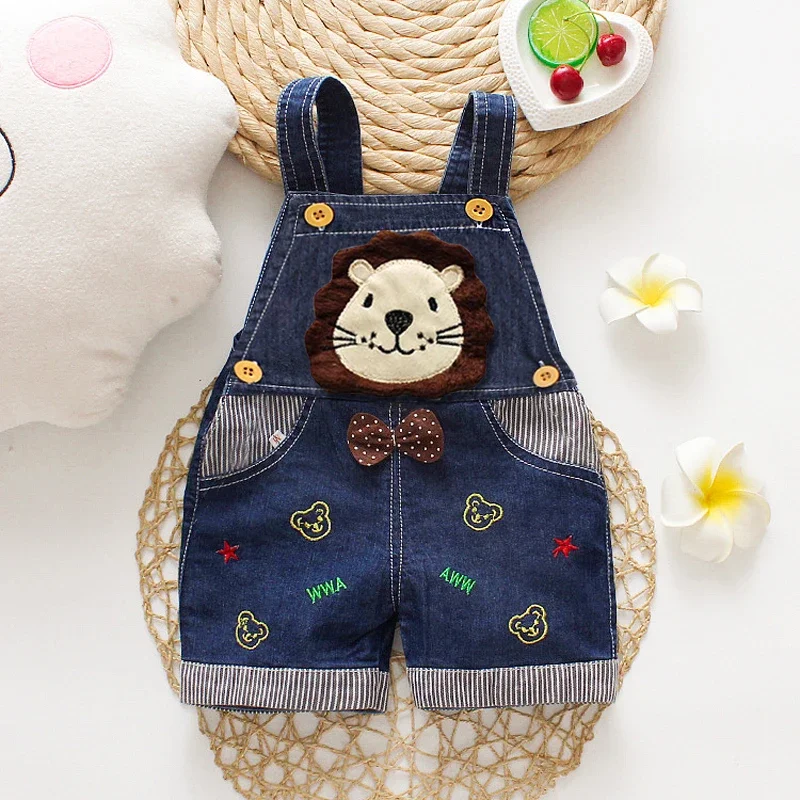 Top Trends: IENENS Kids Baby Jumper Boys Girls Dungarees Clothes Pants Denim Shorts Jeans Overalls Toddler Infant Jumpsuits Trousers Shoppable Styles