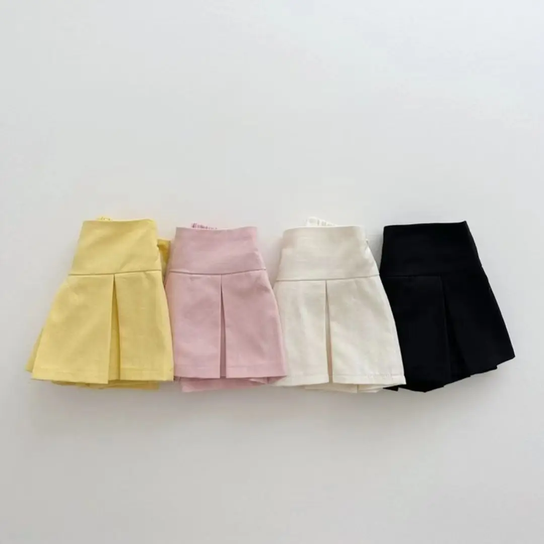 Top Trends: Fashion Baby Girl Pleated Skirt Children Skirt Girls High Waist Skirts Summer Kids Infant Pettiskirt Casual Baby Clothes Shoppable Styles