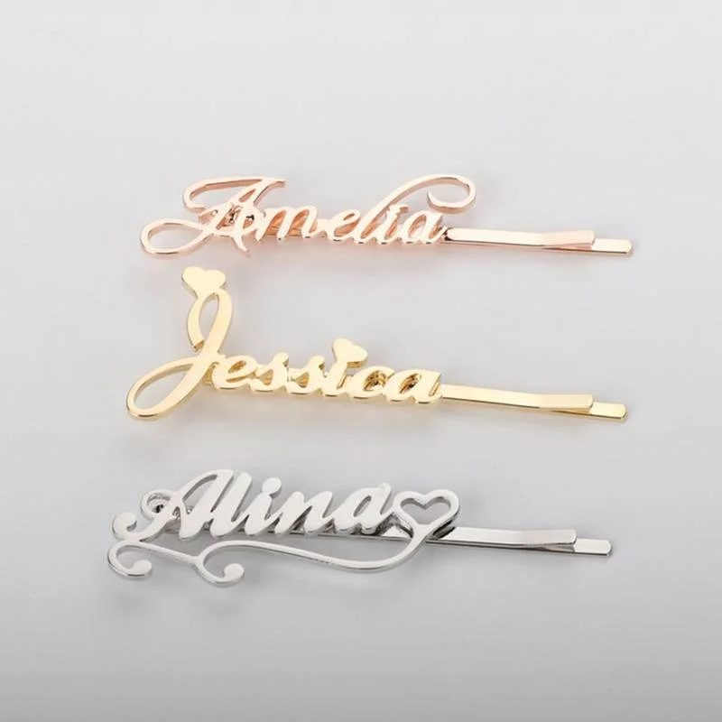 Top Trends: Custom Name Stainless Steel Trend Tie Clips For Men Personalised Tie Clips Wedding Live Men Shirt Tie Pins Guests Gifts Jewelry Shoppable Styles