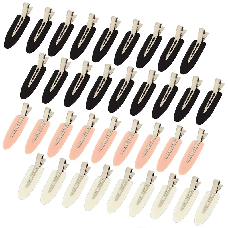 Top Trends: 10pcs / set No Crease Basic Hair Clips For Women Girls Hair Styling Makeup No Bend Hairpins Barrettes Fashion Hair Accessories Shoppable Styles