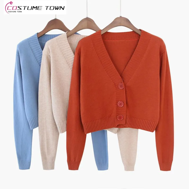 Top Trends: French Long Sleeve Knitted Thin Cardigan Women&#039;s Spring And Autumn 2023 New Style Simple V-neck White Short Top Shoppable Styles