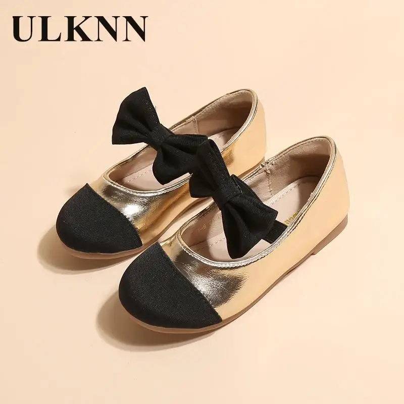 Top Trends: Girls' Shoes 2023 Autumn New Korean Soft Sole Children's Shoes Fashion Show Single Shoe Splicing Round Toe Baby Shoes Shoppable Styles