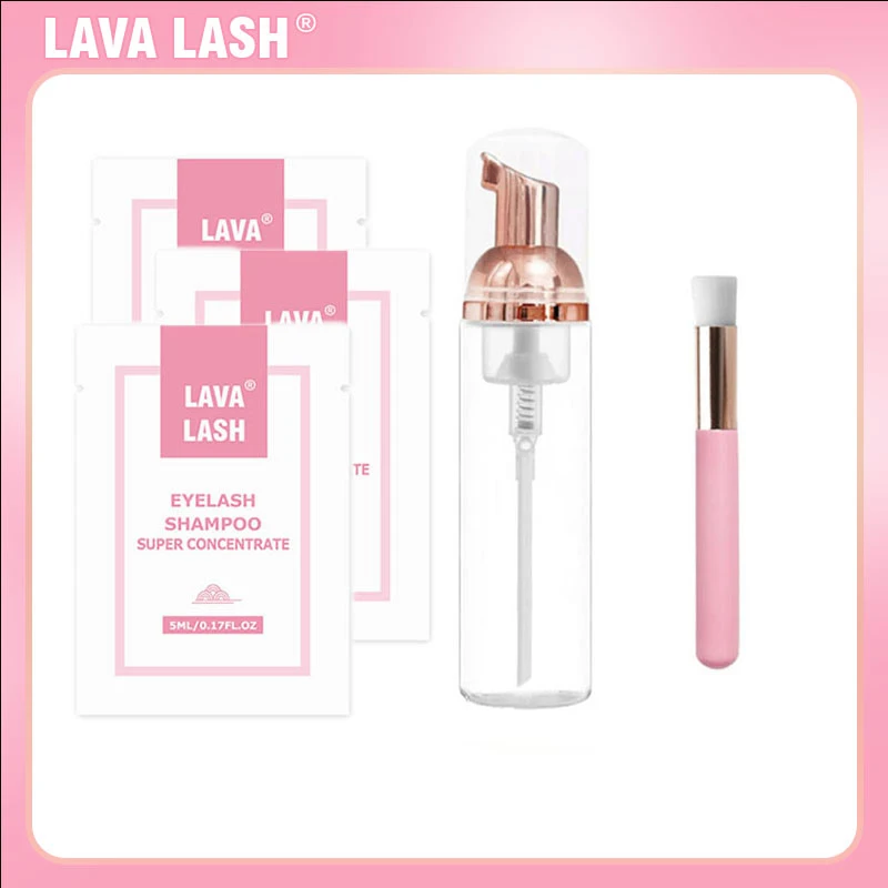 Top Trends: Lava Lash Super Concentrate Mousse Eyelash Shampoo Gentle Cleansing Grafting Foam Extension Eyelashes 5ml Makeup Tools Shoppable Styles