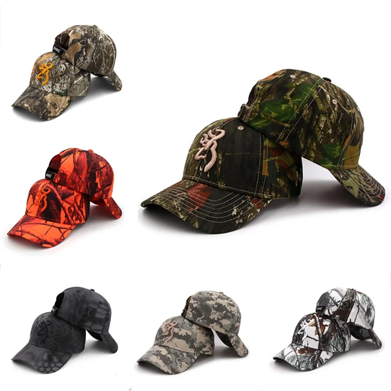 Top Trends: New High Quality Embroidery Camouflage Baseball Cap Men Women Outdoor Sports Jungle Hunting Hiking Fishing Adult Fashion Sun Hat Shoppable Styles