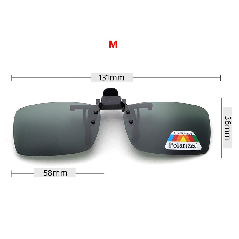 Top Trends: Polarized Sunglasses Clips Glasses Clip Driving Night Vision Eyeglasses UV400 Outdoor Shades High Definition Sun Glasses Shoppable Styles - Image 4