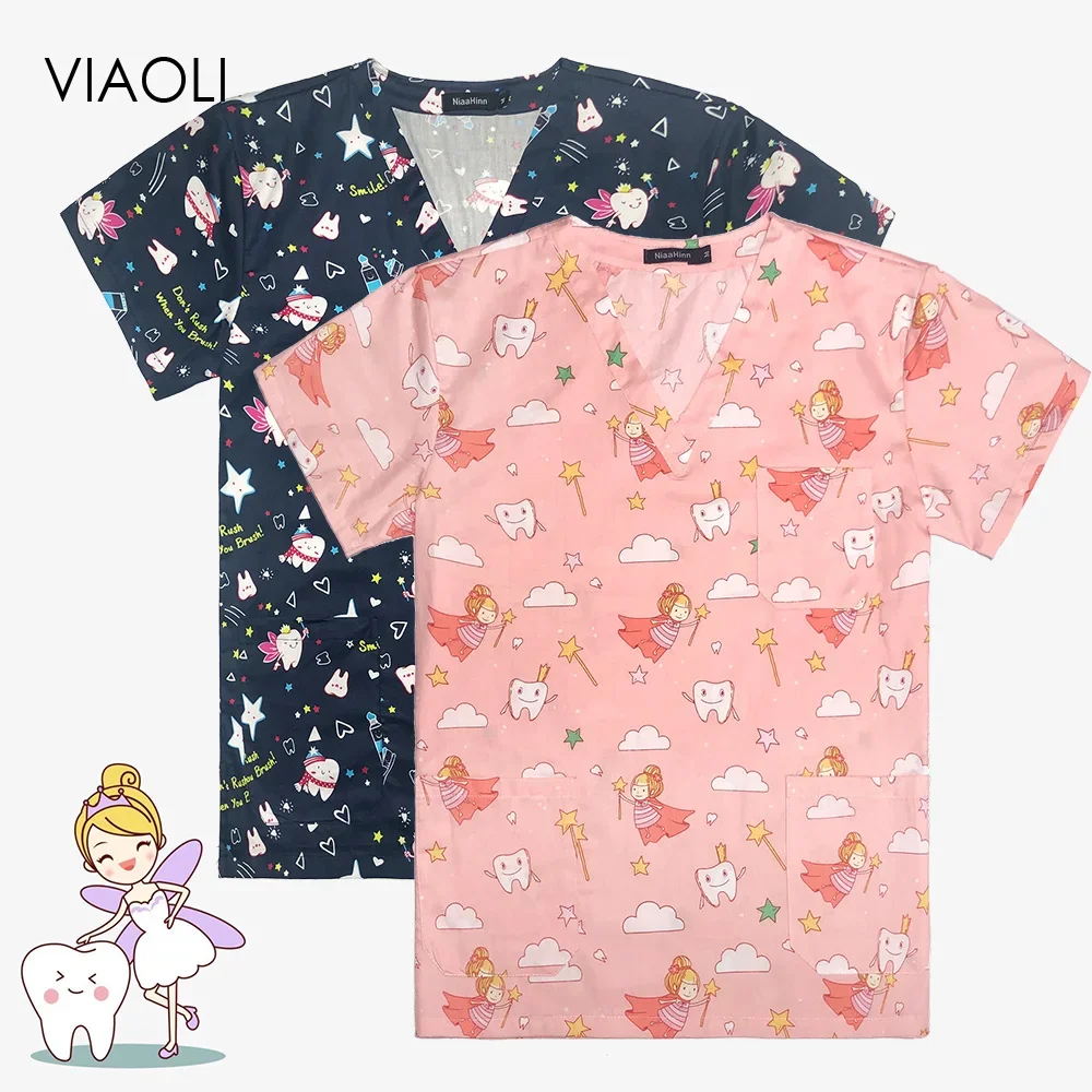 Top Trends: 100% Cotton Dentistry Doctor Overalls Medical Surgical Uniforms Pharmacy Pet Hospital Nursing Workwear Scrubs Tops Spa Uniforms Shoppable Styles