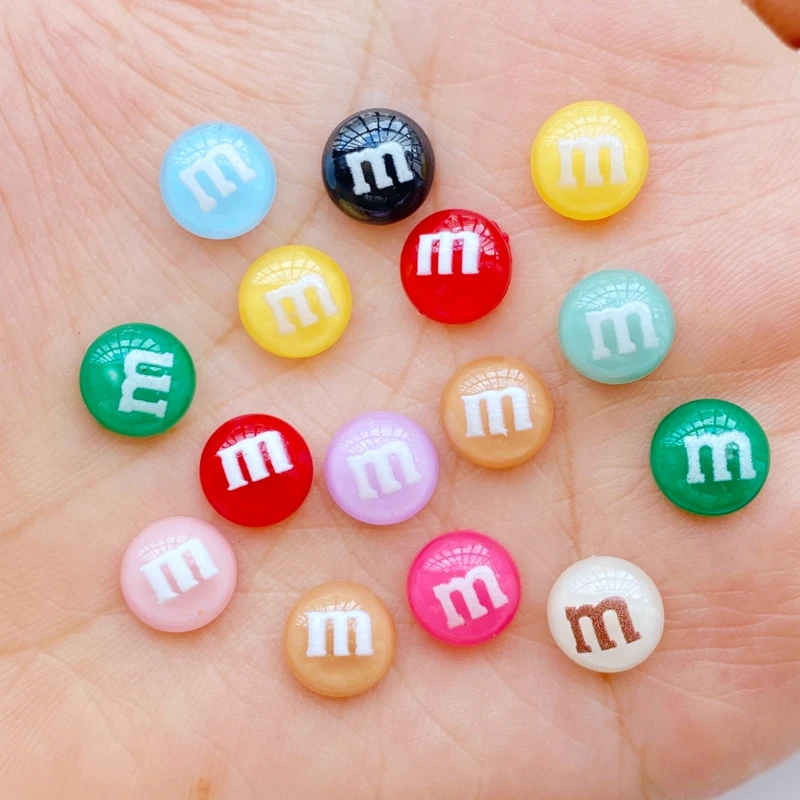 Top Trends: 50pcs Cute 8mm Mixed Mini Candy Nail Rhinestones Gems Glitter Nail Art Jewelry Manicure Nail Decoration Accessorie Shoppable Styles