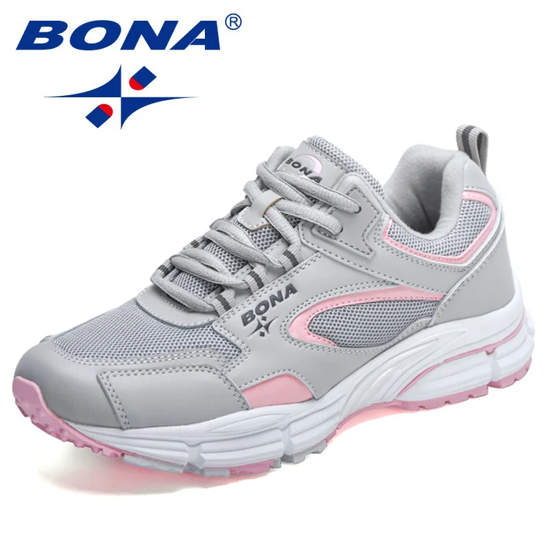 Top Trends: BONA 2022 New Designers Running Shoes Breathable Outdoor Sports Shoes Women Lightweight Sneakers Ladies Comfort Athletic Shoes Shoppable Styles