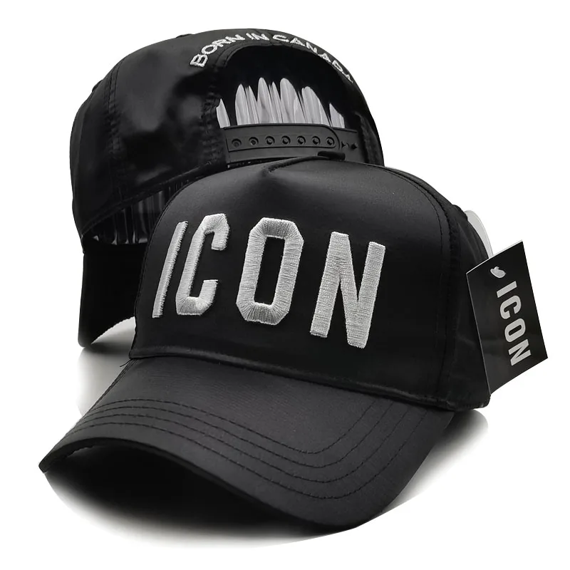 Top Trends: Baseball Caps ICON Logo Letters Cap Customized ICON Cotton Men Women Hat Black Cap Dad Hats Wholesale High Quality Shoppable Styles