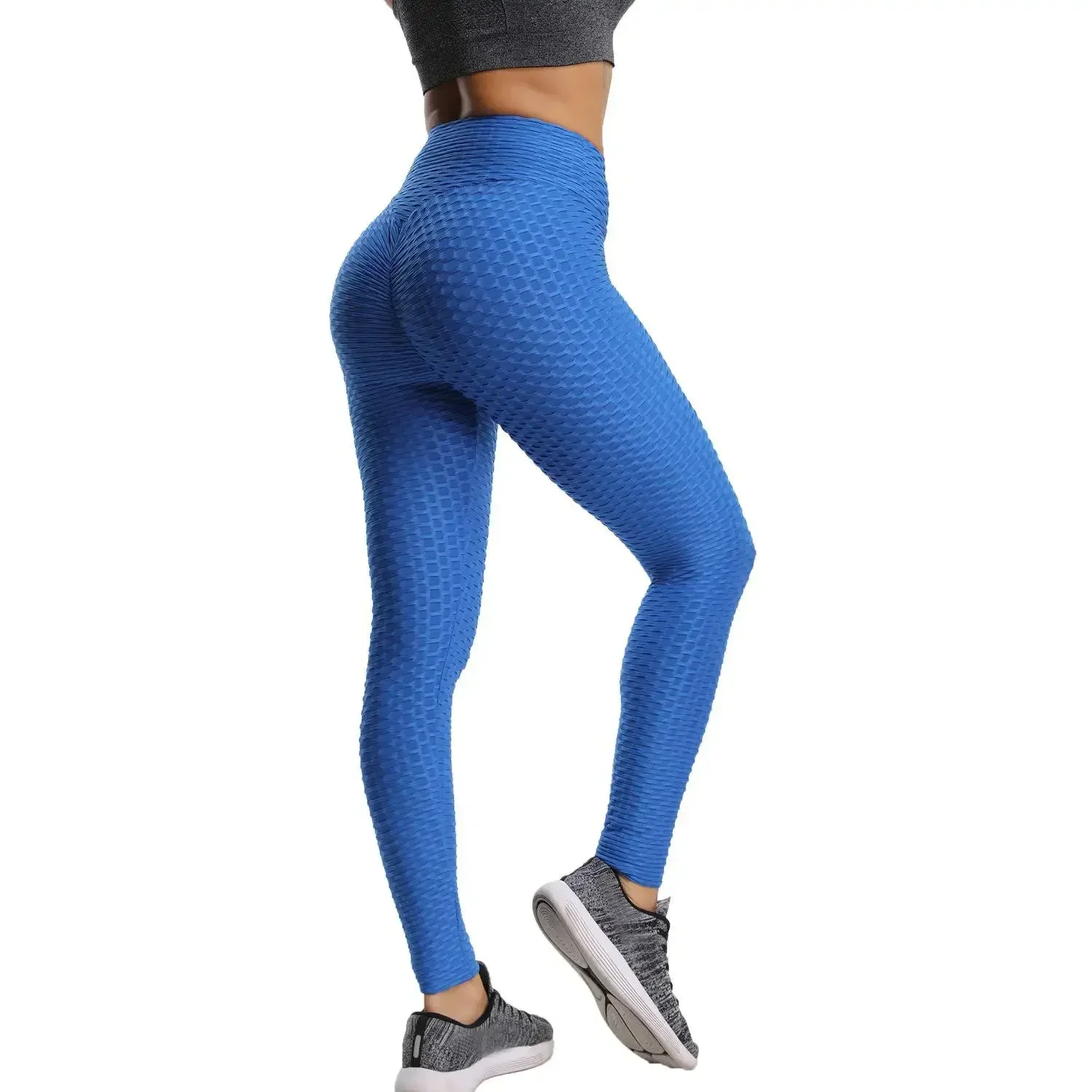 Top Trends: Jacquard Sports Leggings For Women High Waist Wuick Drying Yoga Pants Fitness Exercise Fitness Size S -3XL Shoppable Styles - Image 6