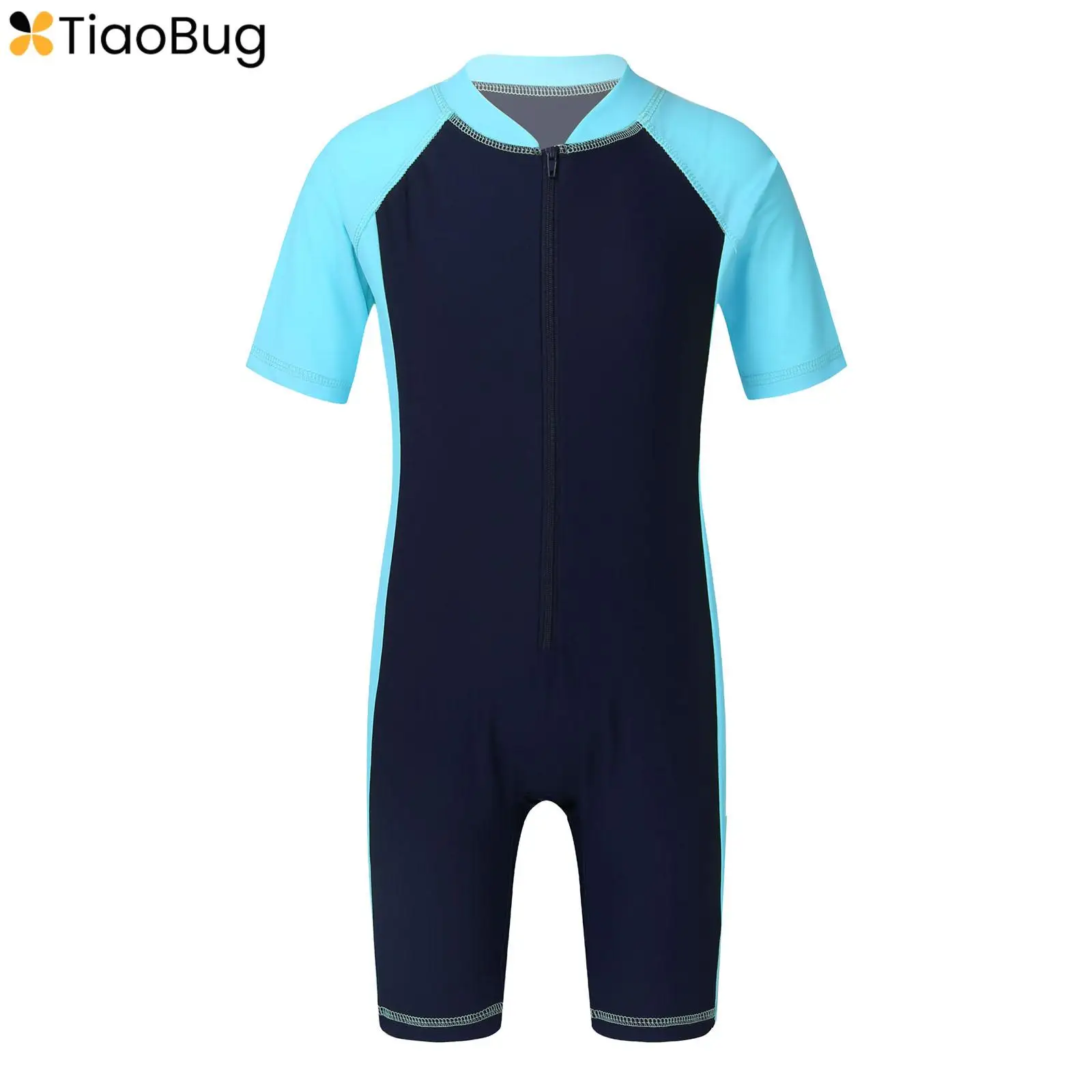 Top Trends: Kids Boys Girls One Piece Short Sleeve Swimsuit Surfing Wetsuit UV Sun Protection Rash Guard Bodysuit Swimwear Beachwear Shoppable Styles