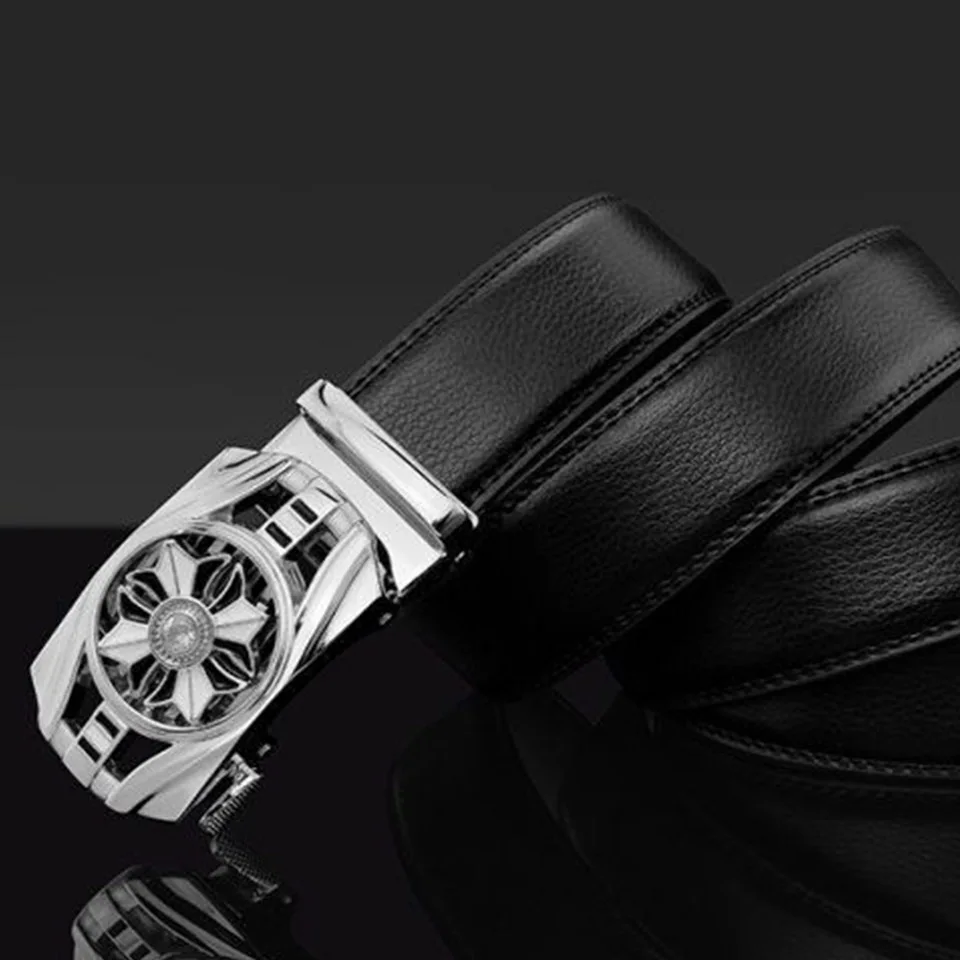 Top Trends: Is The Brand Time Running Belt Fashion Trend Korean Men'S Leather Automatic Buckle Sports Car Styling Belt Ladies Golf Belt A194 Shoppable Styles - Image 5