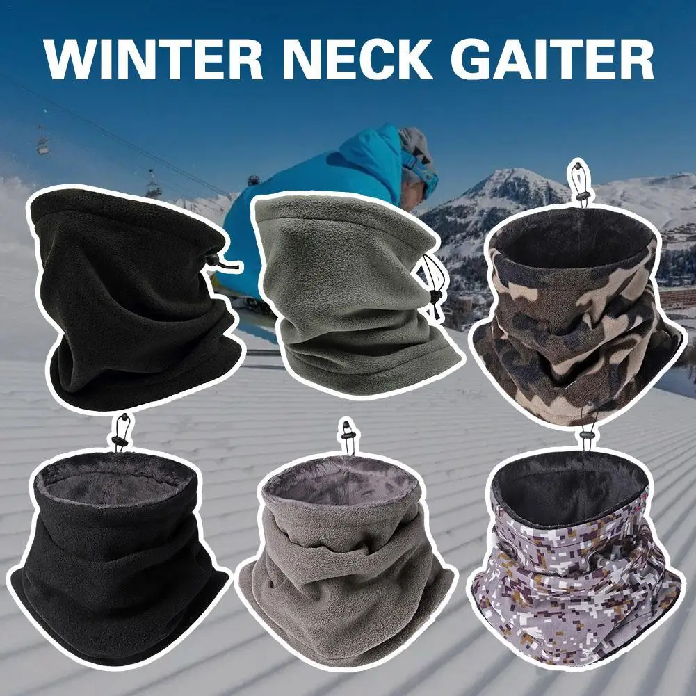 Top Trends: Winter Warm Ski Mask Bandana Fleece Neck Warmer Gaiter Windproof Sport Scarf Camping Hiking Balaclava Fishing Cycling Face Mask Shoppable Styles