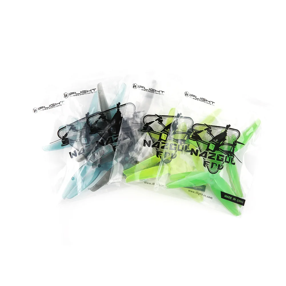 Sdb132d31cbe842e68078989d37d6c48cZ 4pair IFlight Nazgul F5 5.1x3.5x3 / F6 6x4x3 Tri-blade Propeller Compatible 22-23 Series Brushless Motor for RC FPV Drone Part
