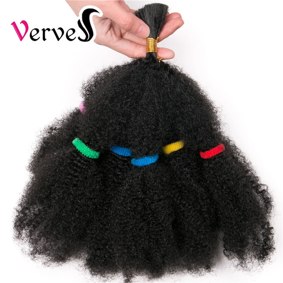 Top Trends: VERVES Culry Synthetic Crochet Braids Hair Extensions 12 Inch Ombre Braiding Hair Afro Kinky Bulk Twist Braids Black, Brown, Bug Shoppable Styles