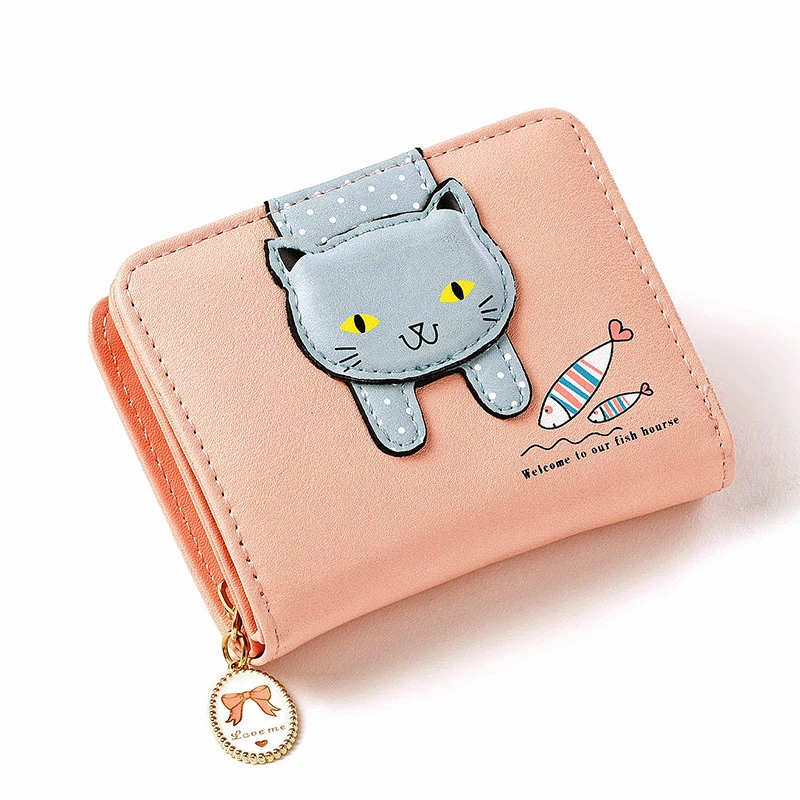 Top Trends: Wallest Women Purse Cute Anime Wallet Portable Small Luxury Wallets For Women Clutch Bag Carteras Para Mujer Coin Pocket Shoppable Styles