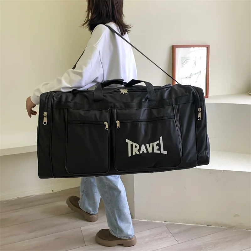 Top Trends: Travel Bag Foldable Large Capacity Waterproof Business Sports Handbag Wear-Resistant Portable Multifunction Duffel Bags Y36A Shoppable Styles