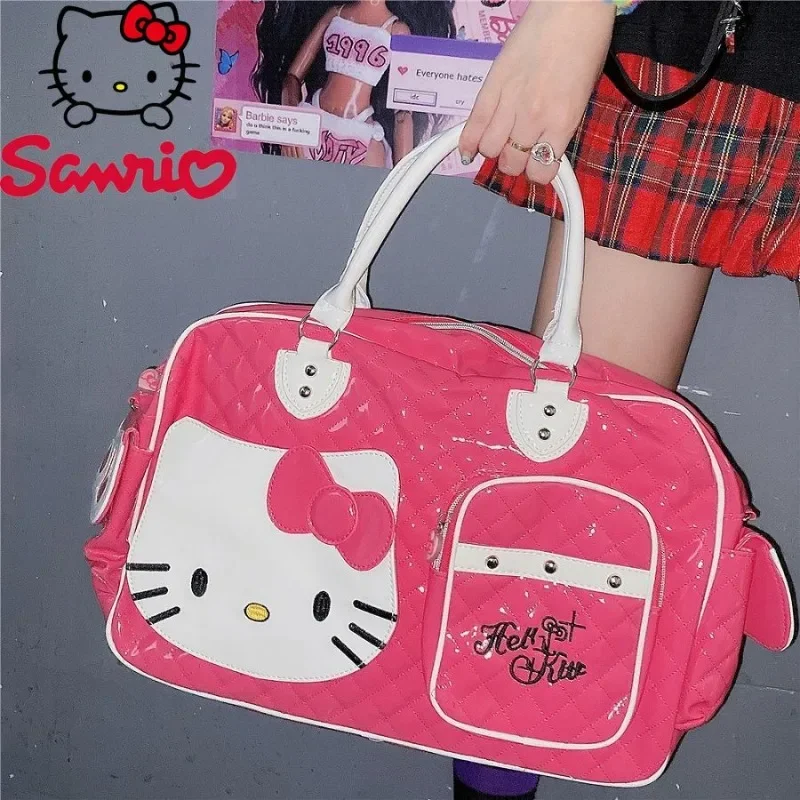 Top Trends: Sanrio Hello Kitty New Women's Travel Handbag Luxury Brand Women's Handbag Large Capacity Cartoon Women's Bag Fashion Tote Bag Shoppable Styles