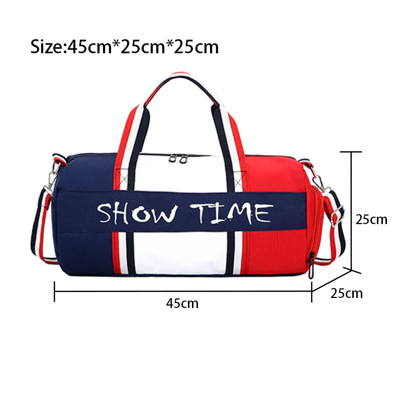 Top Trends: Gym Travel Training Sports Fitness Shoulder Bags For Women Men Shoes Large Canvas Weekend Female Fashion Lightweight Handbags Shoppable Styles - Image 6