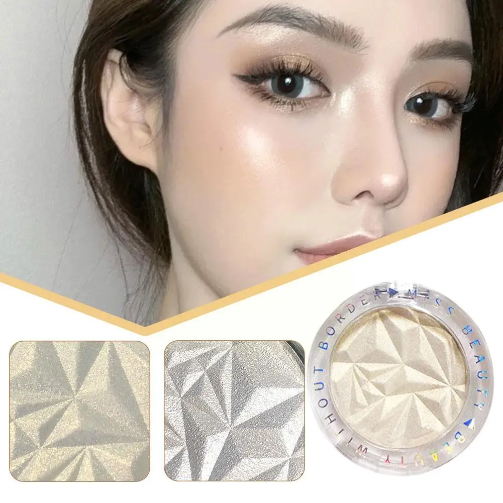 Top Trends: 3D Embossed Highlighter Powder Palette Makeup Glow Cosmetics 2023 Highlight Shimmer Contour Illuminator Pallete Light Water A0J1 Shoppable Styles - Image 4