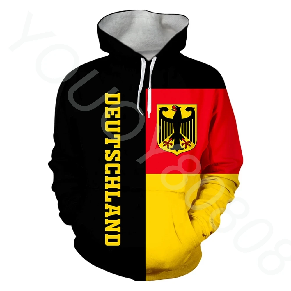 Top Trends: Latest German Flag New Fashion Men's And Women's Fun Autumn Sweatshirts 3D Printed Casual Hoodie Long Sleeve Pullovers Shoppable Styles