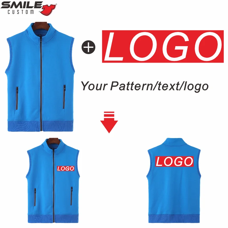 Top Trends: Winter Sleeveless Reflective Vest Custom Logo Casual Men And Women Fleece Warm Jacket Embroidery Text Company Design Print Brand Shoppable Styles - Image 5