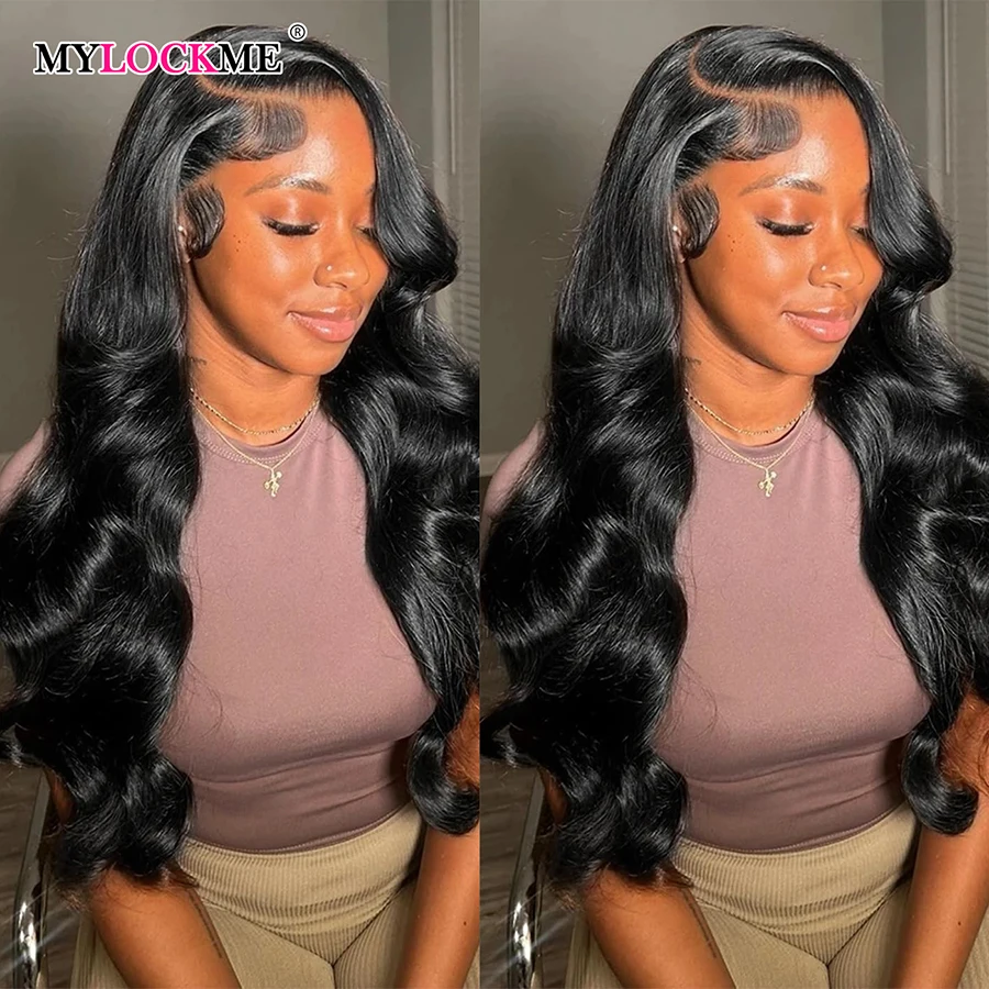 Top Trends: Lace Front Human Hair Wigs Mylockme Hair Cheap Body Wave Pre Plucked Clearance Natural 12a Grade 13x4 Lace Front Wig Human Hair Shoppable Styles