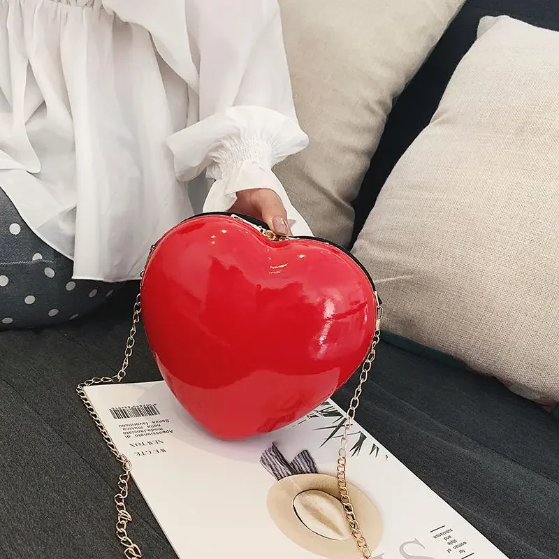 Top Trends: Fashion Purses And Handbags Heart Bags 2023 New Shoulder Bags For Women Casual All-match Solid Bag Zipper Korean Version Shoppable Styles